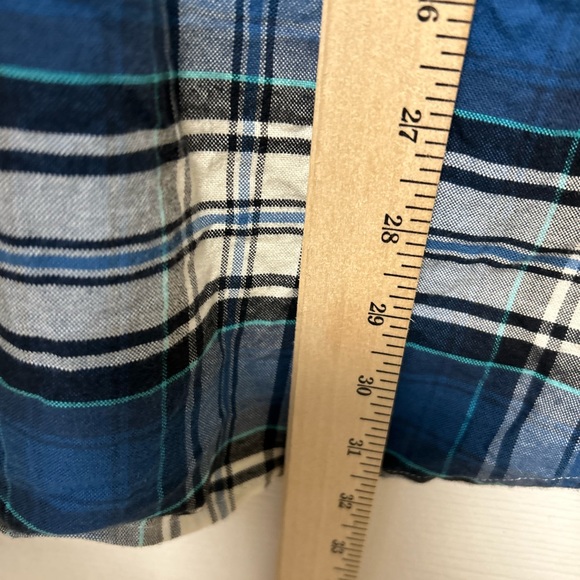 Men's American Eagle Classic Fit Plaid Long Sleeve Button Down Shirt Size XXL - Picture 6 of 10